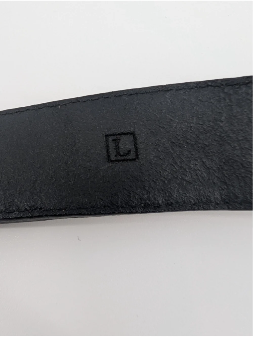Fossil Leather Belt L Zebra Croc Suede Patchwork Black Taupe Animal Print Y2K